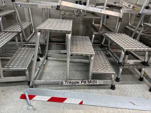 GÜNZBURGER STEIGTECHNIK 50009 RIGID WERKPLATFORM (2x)
