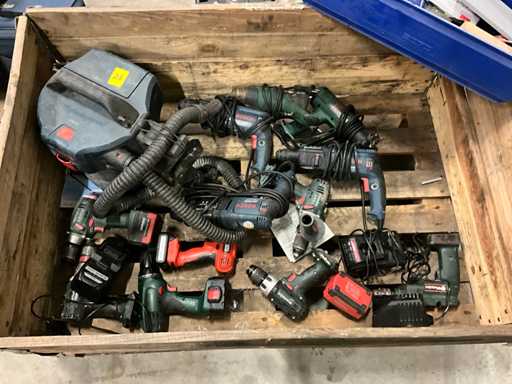 Partij elektrisch gereedschap