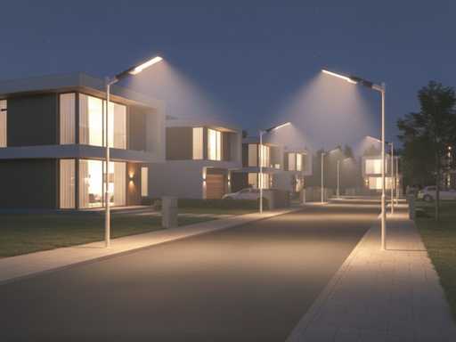  100W 3000K LED Straat verlichtingen Waterdicht kantelbaar (8x)