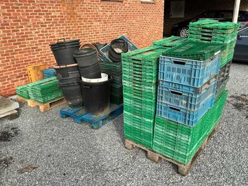 Série de caisses d’empilage