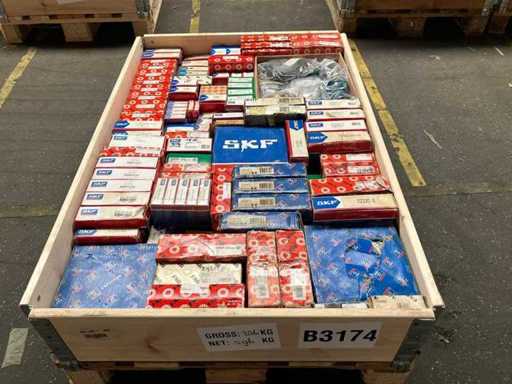 SKF / FAG - Partij lagers en lageronderdelen 296KG
