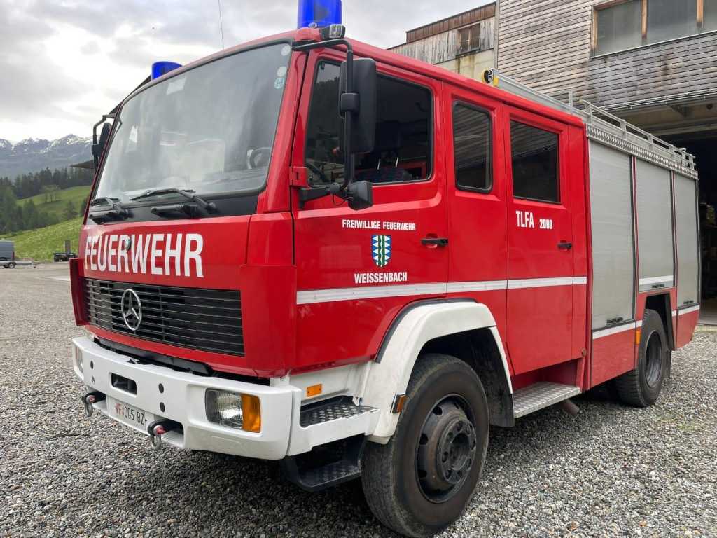 Mercedes 1124 4x4 - Brandweerwagen
