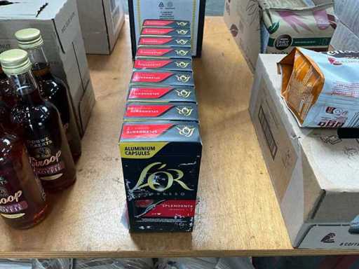Lohr capsulă de aluminiu prăjire pentru espresso Lot de cești de cafea