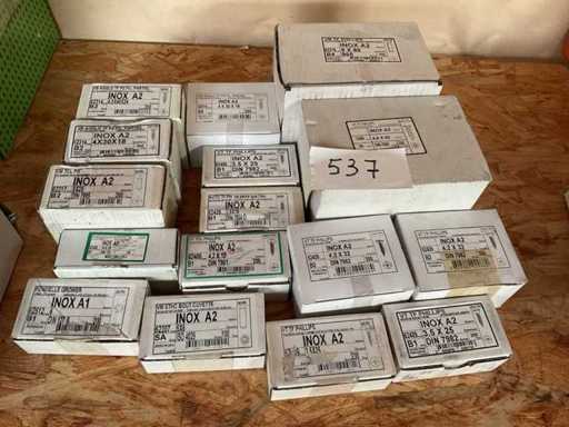 Inox schroeven en bouten