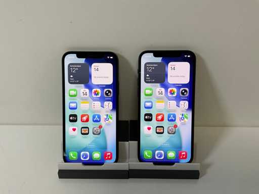 Apple iPhone 12 - 128GB - Nero (2x)