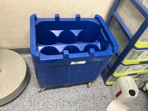 AIR LIQUIDE 6 cilinders Trolley voor gasflessen