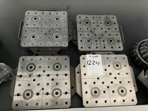 Precisie opspanplaat (4x)