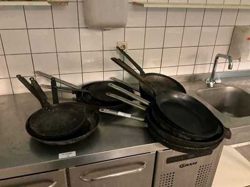 Koekenpannen (16x)