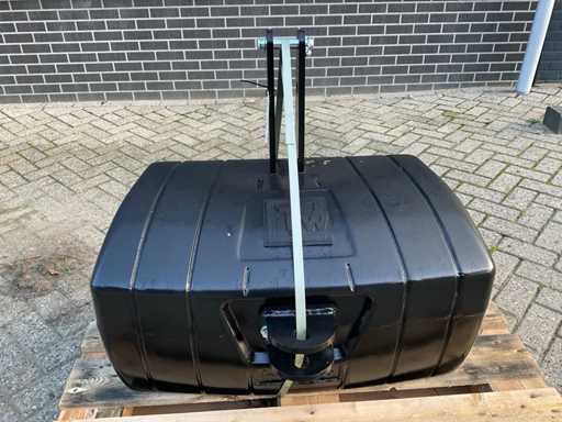 Front weight, "400kg"