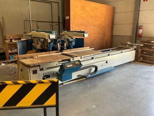 2004 OMGA RM600/4 P Industriële dubbele radiaalzaagmachine