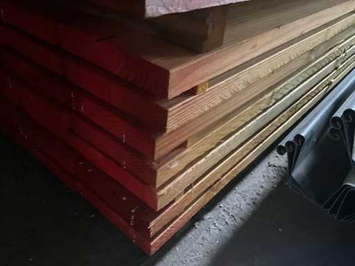 Douglas wood trusses 6.10 meters length (35x)