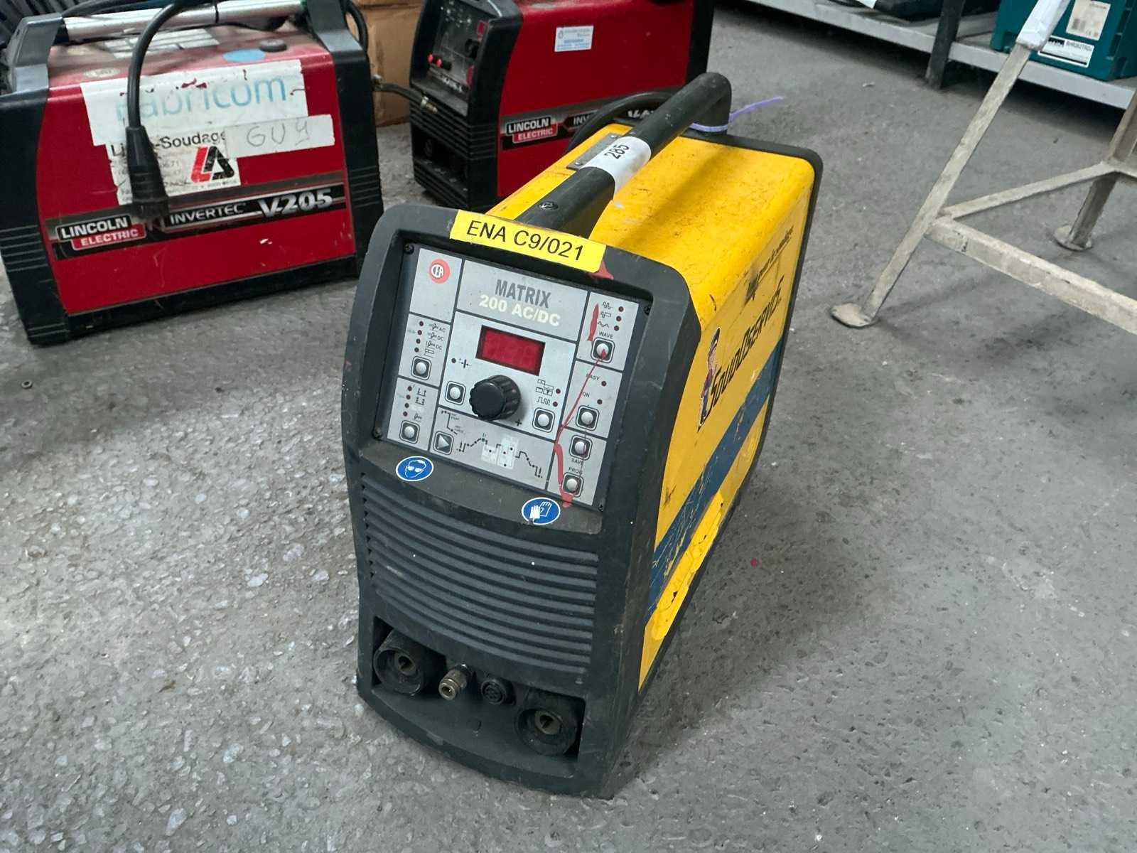 CEA Matrix 200 AC/DC TIG welding machine