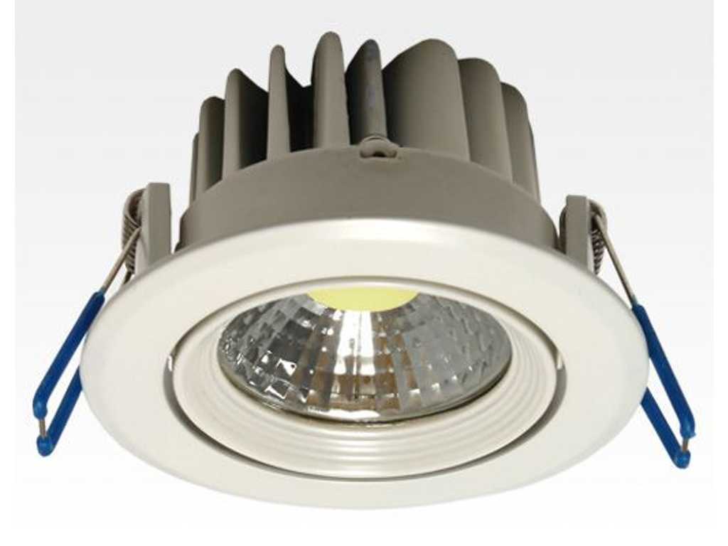 Paket mit 48 Stück - 3W LED Einbau Downlight weiß rund Neutral Weiß / 4000-4500K 180lm 230VAC IP44 120Grad Beleuchtung Wandleuchte DeckenleuchteInnenleuchte Einbauleuchte Büroleuchte Wegbeleuchtung Gangbeleuchtung