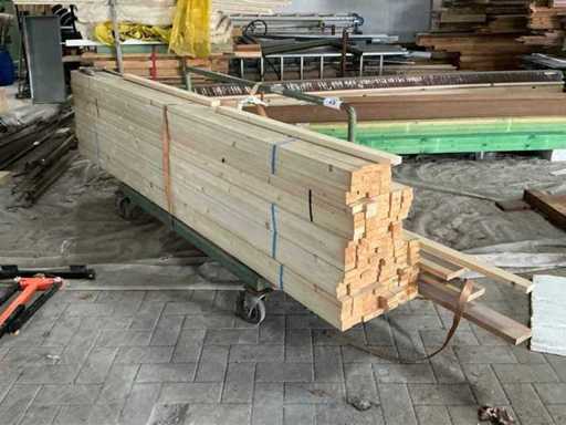 Vurenhout balken (155x)