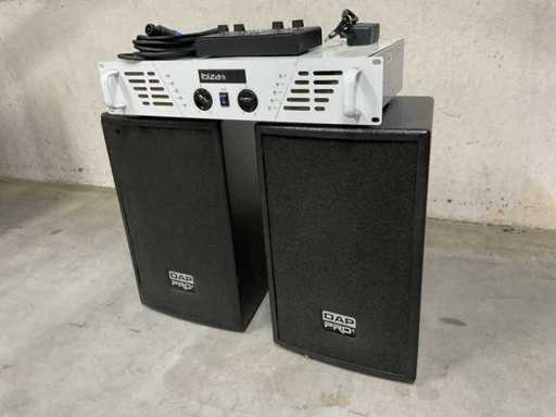Kit sonore Ibiza AMP600