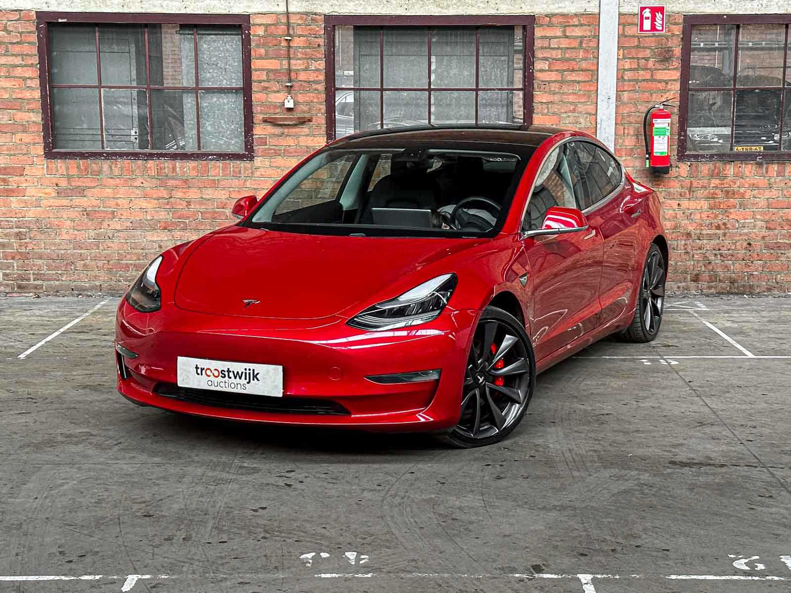 Tesla Model 3 Performance AWD 75 kWh 462 PS 2019 (Original-NL + 1. Besitzer), G-786-XK
