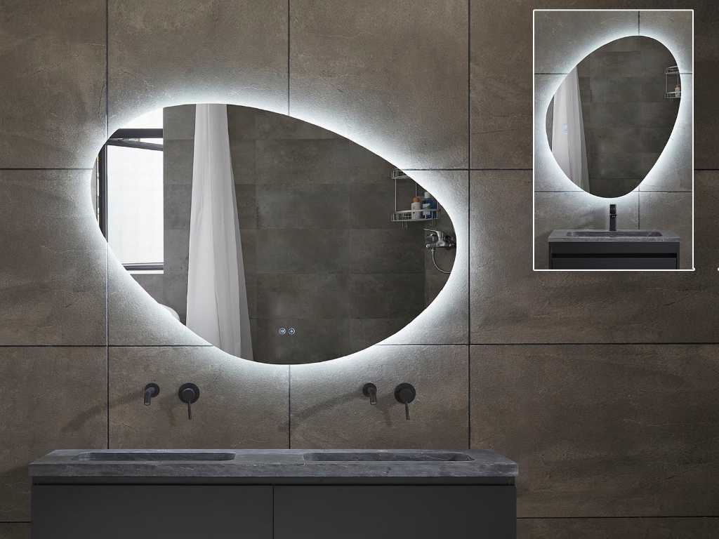 Specchio LED di design 120x90cm