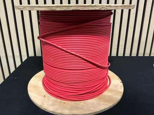 Czerwony kabel słoneczny 4mm 200m