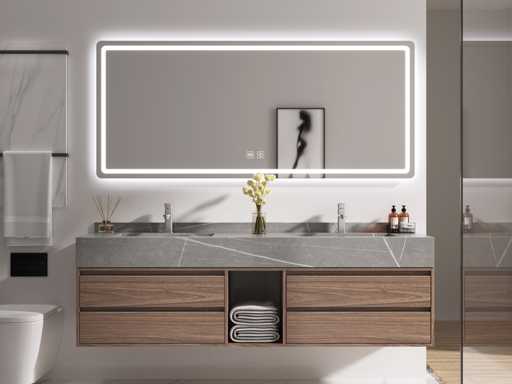 Ensemble de meubles de salle de bain - Vonato - Premium 120 - 0 - 2 personnes 150 cm
