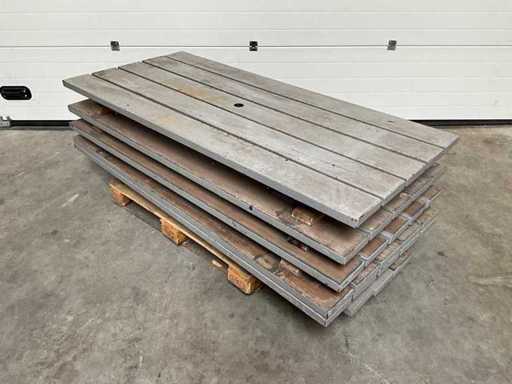Plateau de table de patio (5x)