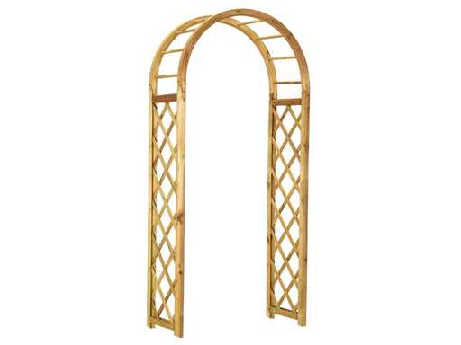 Woodvision Pine rose arch - 120x298x45 cm