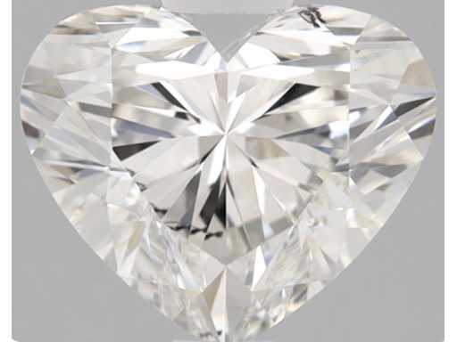 Diamond - 1.01 carat Heart shape cut diamond (certified)