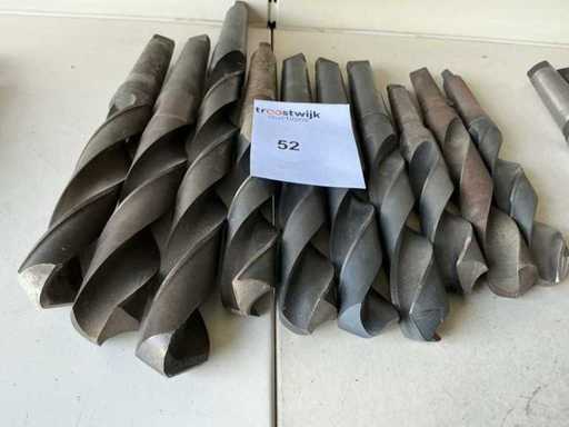 Lot Metal Drills HSS (10x)