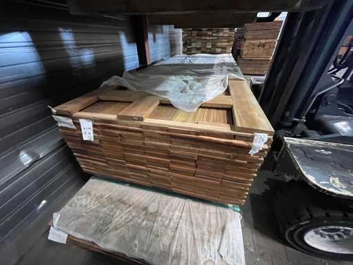 Gujana Ipé deski strugane 2450x120x21mm (115x)