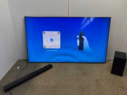 Samsung QE75QN80F - 75 cali - 4K Neo QLED - 2025 | Soundbar i subwoofer Samsung hw-b550