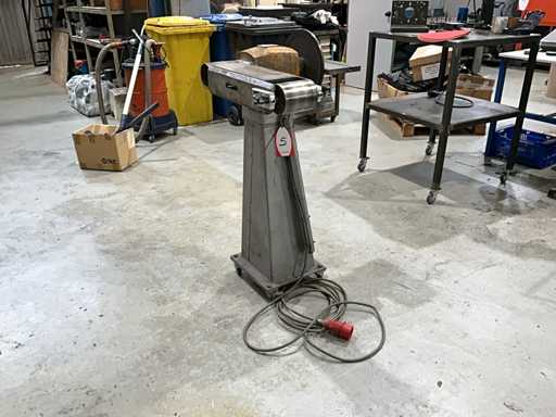 SUPERLEMA - Double bench sander with sanding belts included