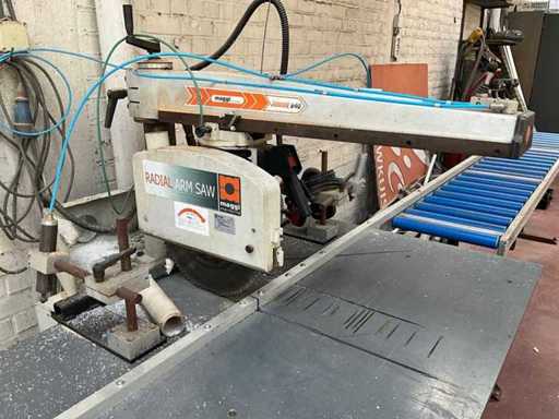 2008 Maggi Junior 640 Radiaalafkortzaagmachine