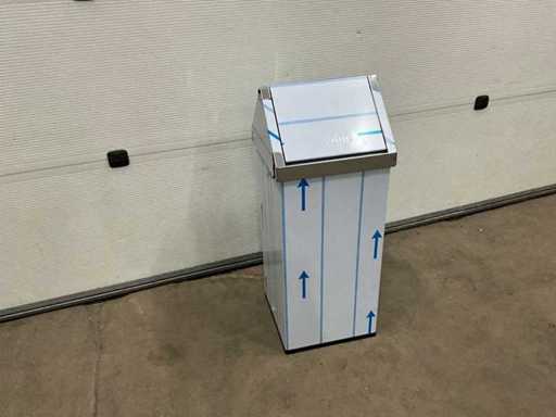 Coș de gunoi din oțel inoxidabil cu balansă