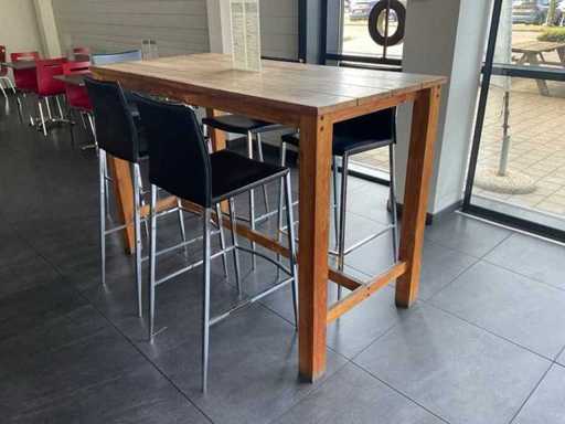 Table de bar 160x80 cm