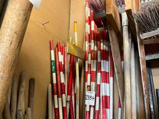 Tije de măsurare după stâlp