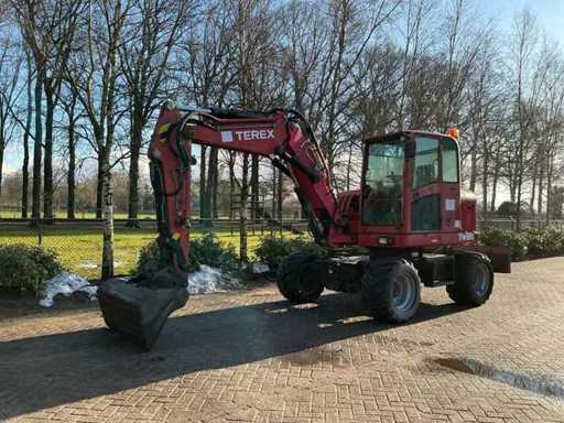 2009 Terex TW85 Banden graafmachine
