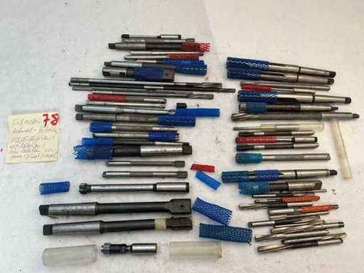 Large batch HM/HSS/E reamers