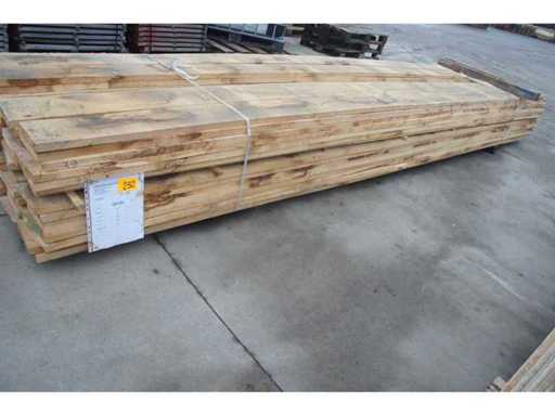 2,08 m³ Lames de chêne sèches 30 mm