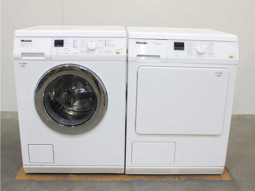Miele W 3365 SoftCare System Washer & Miele T Classic Dryer
