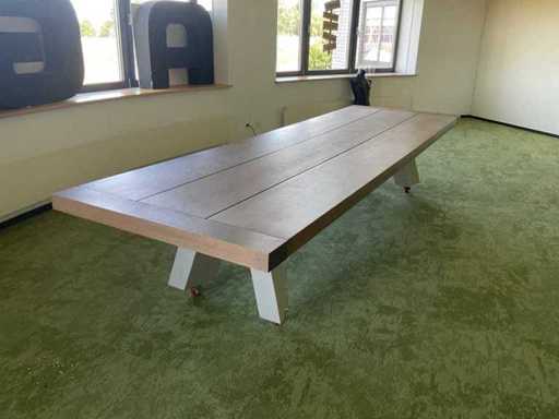 Conference table 400x120x77 cm 