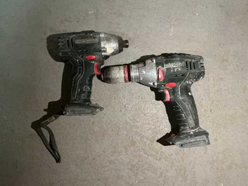 Metabo SB16LTX + SSD18LT Schroefmachine