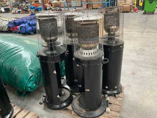 Różne grzejniki tarasowe (4x)