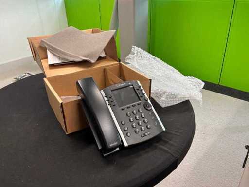 POLYCOM VVX 410 Telefonschalttafeln, neu, nie benutzt (10x)