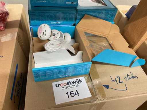 42 Porzellantürgriffe