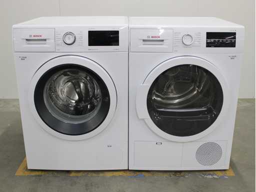 Serie Bosch|6 Lavatrice VarioPerfect EcoSilence Drive & Serie Bosch|6 Asciugatrice