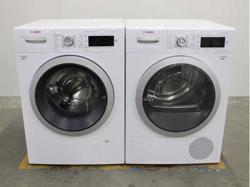 Serie Bosch|8 lavatrice i-DOS & serie Bosch|8 asciugatrice a condensatore autopuliente