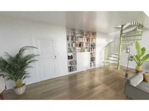 Plancher en vinyle Grande Arctis avec sous-couche de 99 m2