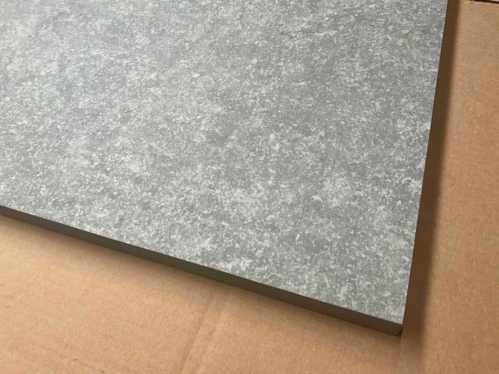 43,2m² Bluestone light 60x60x2cm