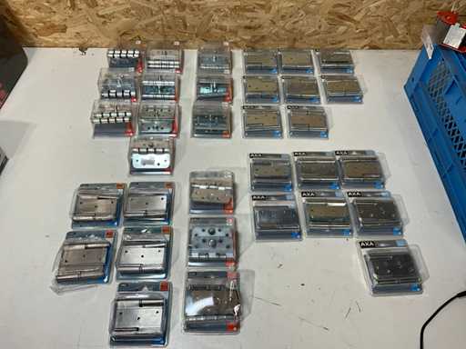 Starx & Axa Lot verschiedene Scharniere (66x)