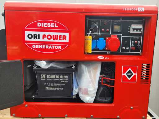 2022 ORI POWER JDE9500SE Power Generator