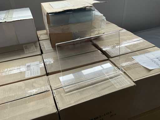 Plexi beeldscherm set A5 (1681x)